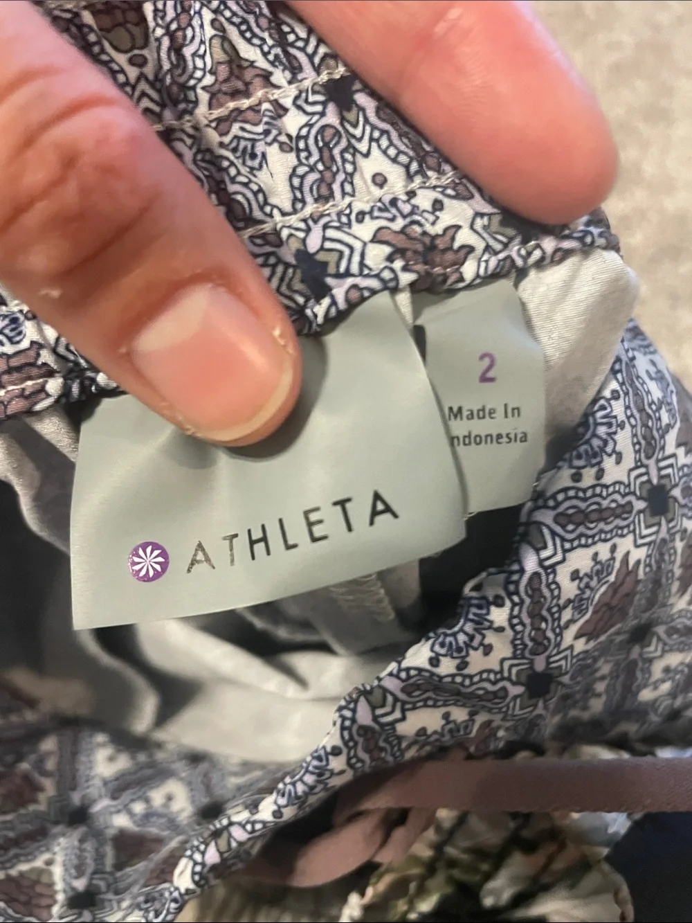 TWO pair Athleta 3” inseam shorts